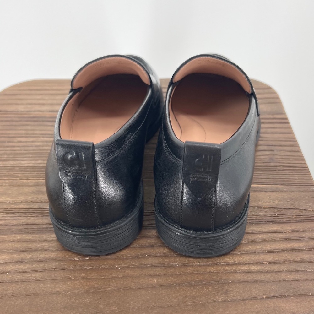Cole Haan Grand 360 Black Leather Penny Loafers W28188 Womens 6B - Picture 3 of 7